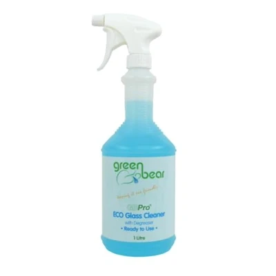 Image of GBPro Eco Friendly Window Glass cleaner + degreaser (ready to use) Streak Free for all smooth surfaces 1 litre