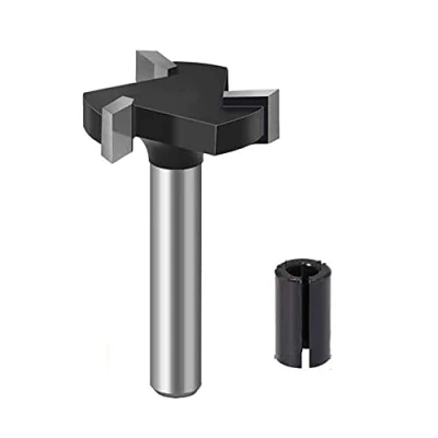 Image of 1/4 inch Shank CNC Spoilboard Surfacing Router Bit Slab Flattening Planing Wood Milling Cutter Planer Woodworking Tool