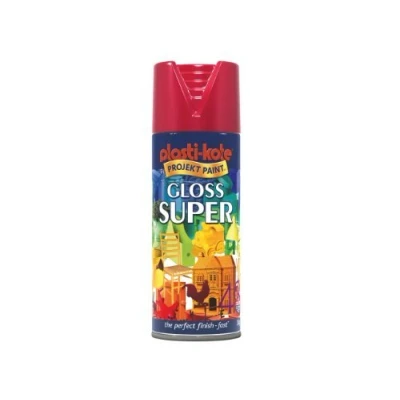 Image of Plasti Kote 1120 400ml Super Gloss Bright Red by