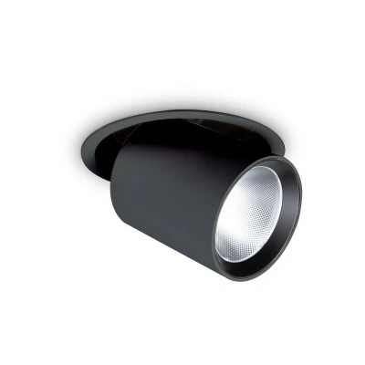 Image of Nova Integrated LED Indoor 30W Recessed Downlight Black 3000K