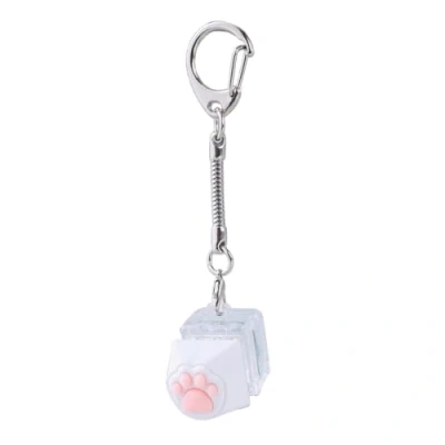 Image of Silicone Cats Paws Mechanical Keyboard Switches Keychain Toy Tester Stress Relief for Adult