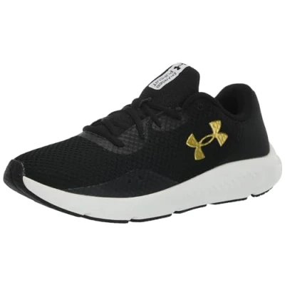 Image of Under Armour Men&#039;s UA Charged Pursuit 3 Running Shoe, Black, 9.5 UK