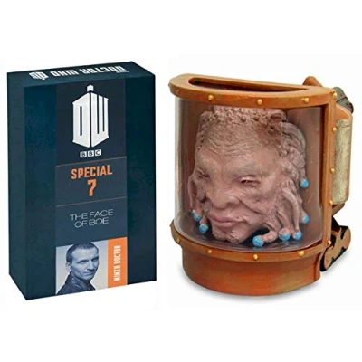 Image of Official Licensed Merchandise Doctor Who Figurine Collection Face Of Boe Hand Painted 1:16 Scale Collector Boxed Model Figure #SP7