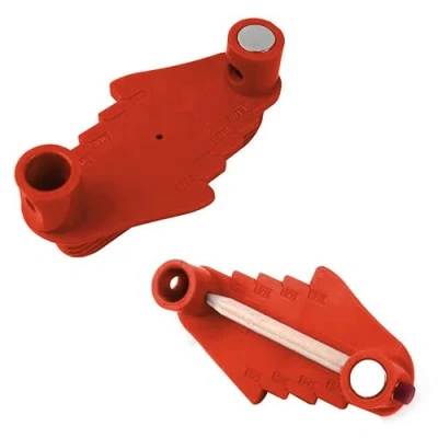 Image of Mark Center Finder Centering Scriber Marking Gauge Alignment Line Carpenter Tool Woodworking Magnetic Measurer New Nice Design