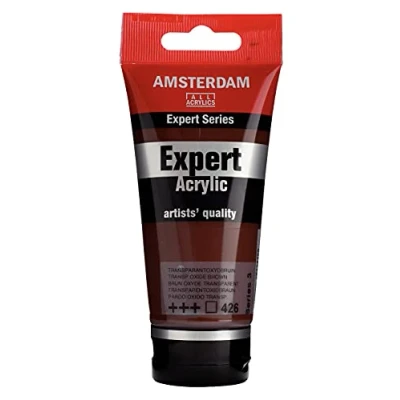 Image of Amsterdam Expert: Artists Acrylic Paint : 75ml series 3 Transparent Oxide Brown