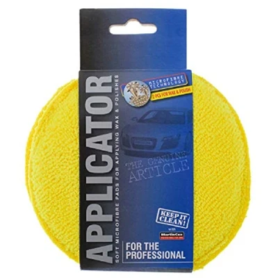 Image of MARTIN COX Yellow Micro Fibre Polish Applicator MOGG99