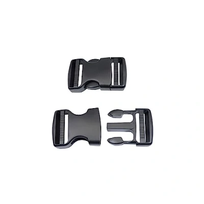 Image of Baikeen Plastic Side Release Buckles,15mm/20mm/25mm/32mm/38mm/50mm Heavy Duty Buckle Clips Belt Snap Backpack Replacement Dual Adjustable No Sewing(38mm,2sets)