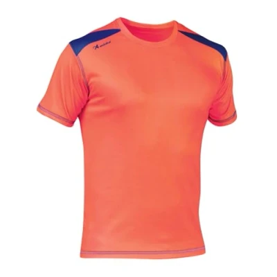 Image of Asioka 182/17 Unisex Adults&#039; Combination Technical Running T Shirt, Orange/Royal
