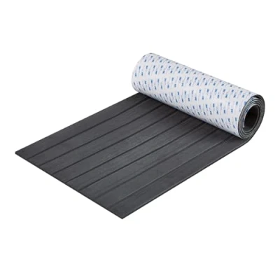 Image of VEVOR Boat Flooring, EVA Foam Decking 94.5&quot; x 17.7&quot;, Non Slip Self Adhesive 11.6 sq.ft Marine Carpet for Boats, Yacht, Pontoon, Kayak