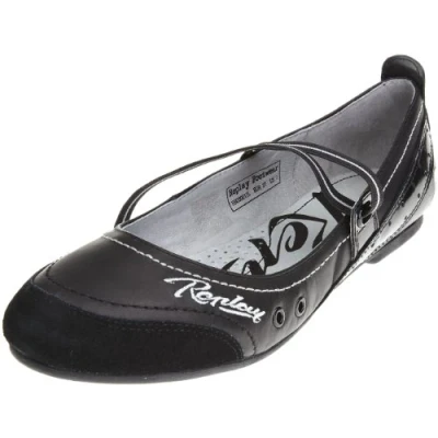 Image of Replay Women&#039;s Stacy Black Ballet GWB03.003.C0011L.003 7 UK