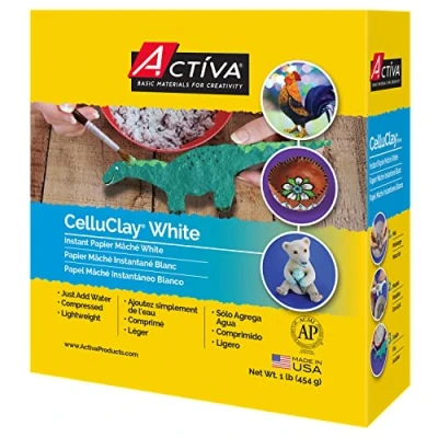 Image of Activa CELLU Clay White 1 LB, Pound