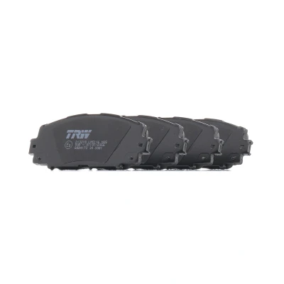 Image of 0446547080, 0446547090, 0446547100, NS369H, NS380H Brake pad set TRW COTEC GDB4173 not prepared for wear indicator TOYOTA: Prius III Hatchback