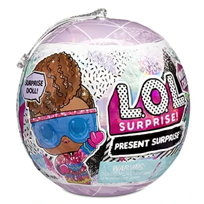 Image of L.O.L. Surprise! 576594EUC LOL Winter Chill 8 Surprises Including Sparkly Doll, Fashions, Accessories, Holiday Ornament Reusable Packaging, &amp; More Collectable Gift for Girls Boys Ages 4+