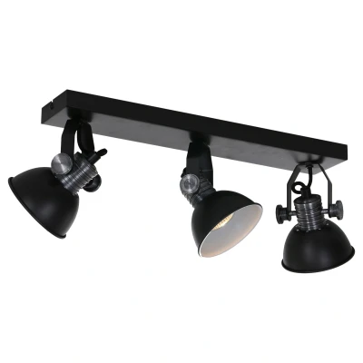 Image of Brooklyn Spotlight Bar Black Matt, Metal