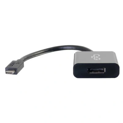 Image of C2G USB C to DisplayPort Adapter Converter Type Black