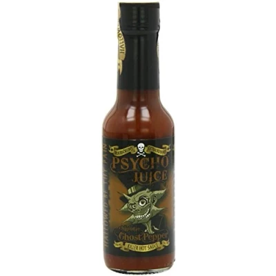Image of Psycho Juice Chipotle Ghost Pepper Hot Sauce 148ml