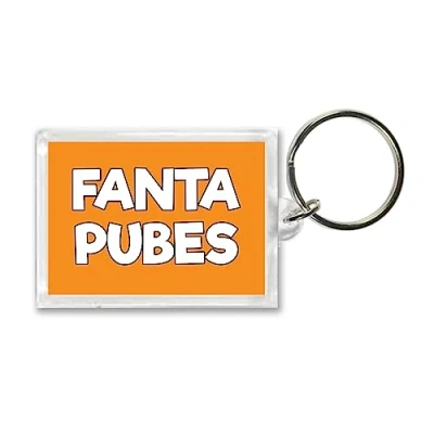 Image of Rib ticklerz Funny Keyring Ginger Hair Friend Fanta Pubes Joke Gift For Work Colleague Bestie Birthday Wife Girlfriend Banter Gifts KR24