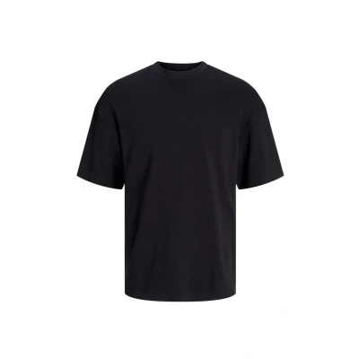 Image of JACK &amp; JONES Men&#039;s Jjeurban Edge Tee SS O Neck Noos T Shirt, Black, S