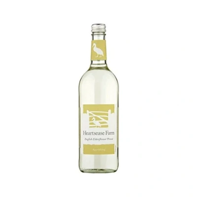 Image of Heartsease Farm Sparkling Elderflower Presse 750ml (Pack of 2)