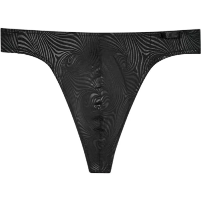 Image of Hom Underwear, Oslo G String, Black, Men&#039;s Size M, Pack of 1