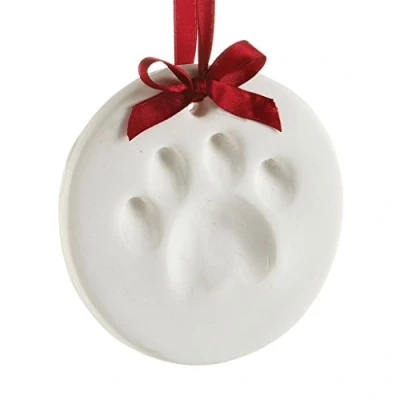 Image of Pearhead Pet Paw Prints Dog or Cat Print Hanging DIY Keepsake, Excellent for any Lover Owner, White, One Size, 50001