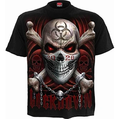 Image of Spiral Lockdown 2020 T Shirt Black M