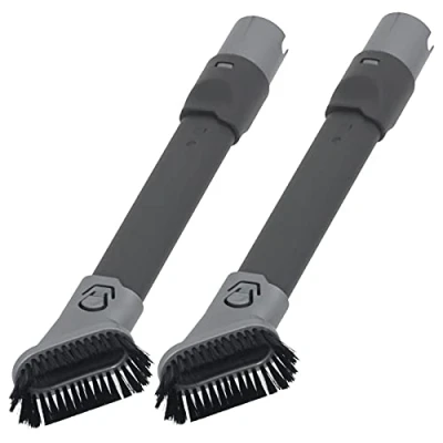 Image of SPARES2GO 2 in 1 Dusting Brush Crevice Tool Compatible with Shark Rotator Lift Away Vacuum Cleaner (Pack of 2)