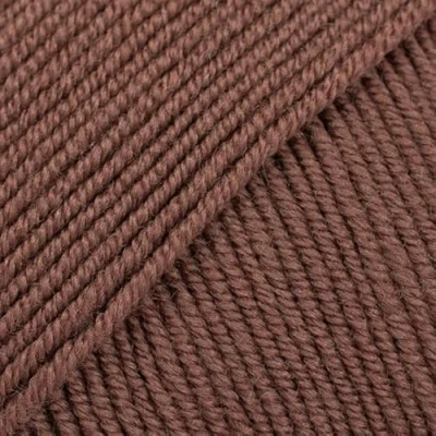 Image of Superwash Merino Wool Yarn Drops Baby Merino, Sport Weight, 5 ply, 1.8 oz 191 Yards, Quantity is per 1 Item (52 Chocolate)