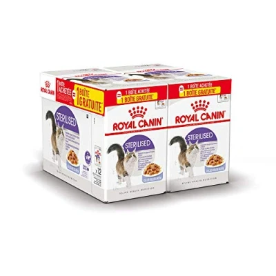 Image of Royal Canin Sterilised in Jelly Adult Wet Cat Food (24 x 85g)