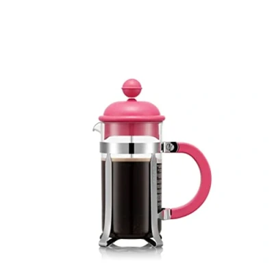 Image of Bodum Caffettiera 1913 539BTR Tritan Coffee maker, 3 cup, 0.35 l, 12 oz, Bubblegum