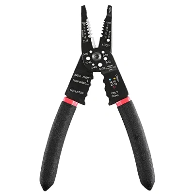 Image of Solsop Multi Tool Wire Stripper, Professional Stripping Tool/Wire Cutter