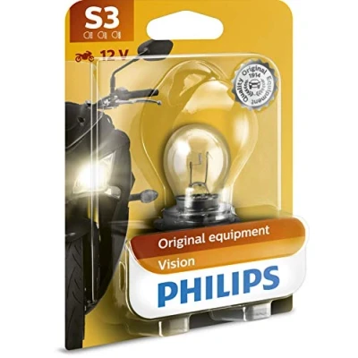 Image of GOC77381430 Light Bulbs PHILIPS 12008BW S3 12V 15W P26s 5000K Halogen