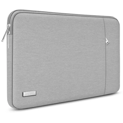 Image of TECOOL 13 inch Laptop case Sleeve Compatible with Macbook Air 13.6 M3/A3113 2024 M2/A2681 M1/A2337 2022 2018, Pro M2 M1 2017,Protective Sleeve,Grey