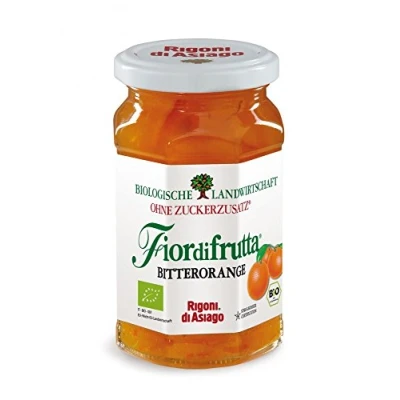 Image of 6 x Rigoni di Asiago Fiordifrutta Italian Bitter Orange Marmalade BIO 250g