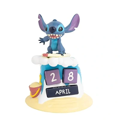 Image of Grupo Erik Disney Stitch Perpetual Calendar Flip Calendar, Calendars, Desk Cool Gifts, Figure, Gifts