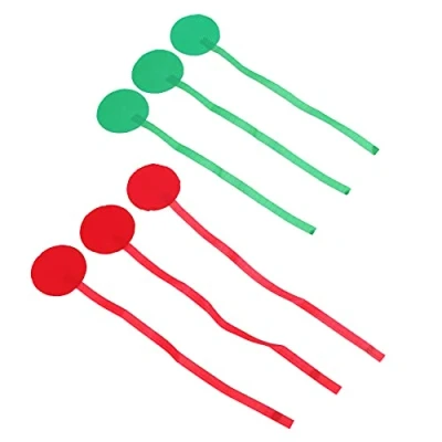 Image of AB Tools Self Adhesive Sail Tell Tales 3 Red Port &amp; Green Starboard Wind Dinghy Yacht