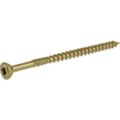 Image of Hillman 42482 Power Pro Premium Exterior Wood Screw, 9 X 3 Inch, 50 Pack