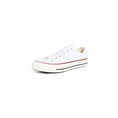 Image of Converse Unisex_Adult Taylor Chuck 70 Ox Sneaker, Multicoloured White Garnet Egret 102, 10 UK