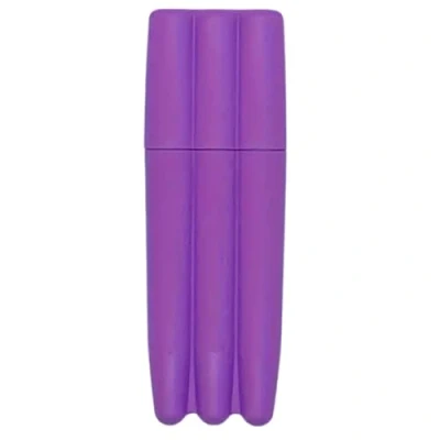 Image of Three Tree Triple Preroll Case, Cone Case Holder Air Tight UK Stock 3 Tubes Plastic Storage Accessories for Travel Outdoor (Purple)