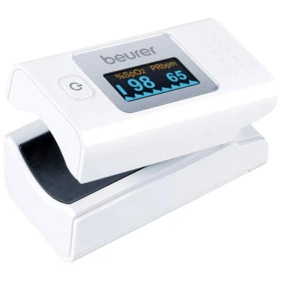 Image of Beurer PO35 Pulse Oximeter, Determination of Heart Rate and Arterial Oxygen Saturation for Those with Medical Conditions