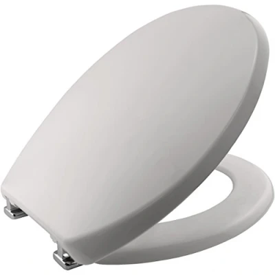 Image of Bemis Buxton STAY TIGHT Toilet Seat Whisper Grey