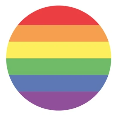 Image of Dekora, LGBT Edible Wafer, Birthday Pride Cake Topper, Perfect Decoration (Sheet A5)