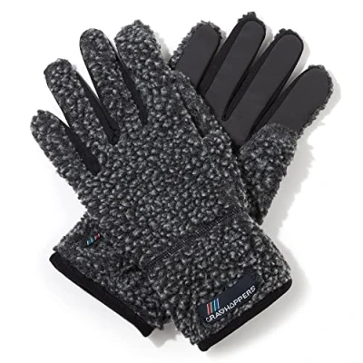 Image of Craghoppers Unisex Sherpa Hybrid Glove Black Pepper S/M