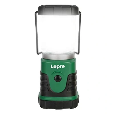 Image of Lepro Camping Lantern Battery Powered, Portable Small Tent Lights AA Operated, Dimmable Warm White to Daylight Modes, for Indoors, Emergency Lighting Power Cuts