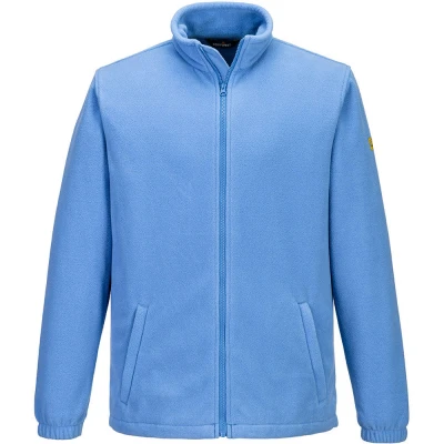 Image of Portwest Anti Static ESD Fleece Hamilton Blue XXL