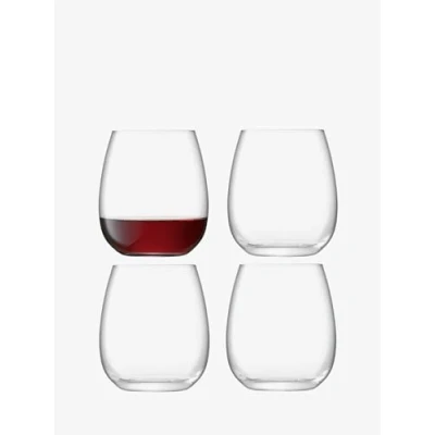 Image of LSA Borough Stemless Glass 455ml Set Of 4