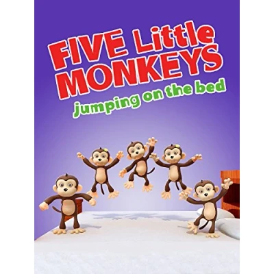 Image of Five Little Monkeys Jumping On The Bed