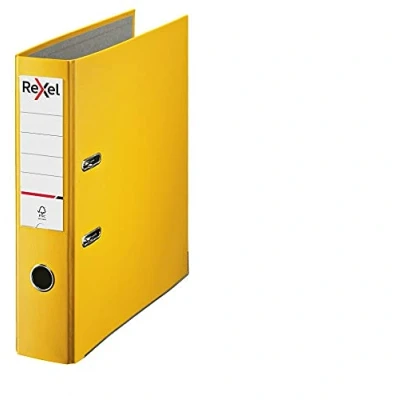 Image of Rexel Lever Arch File, A4, 75mm, Yellow
