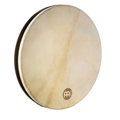 Image of Meinl Percussion Tar Drum Instrument Very Large Hand with Goat Skin Diameter 20 Inches Tunable Siam Oak, Brown (FD20T)