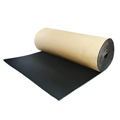Image of Sourcingmap 394mil 16.36sqft Front Fender Heat Insulation Mat 60x40inch for Car